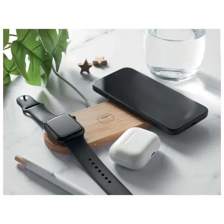 3 in 1 15W wireless charger - MO2729 (MOCN#40)
